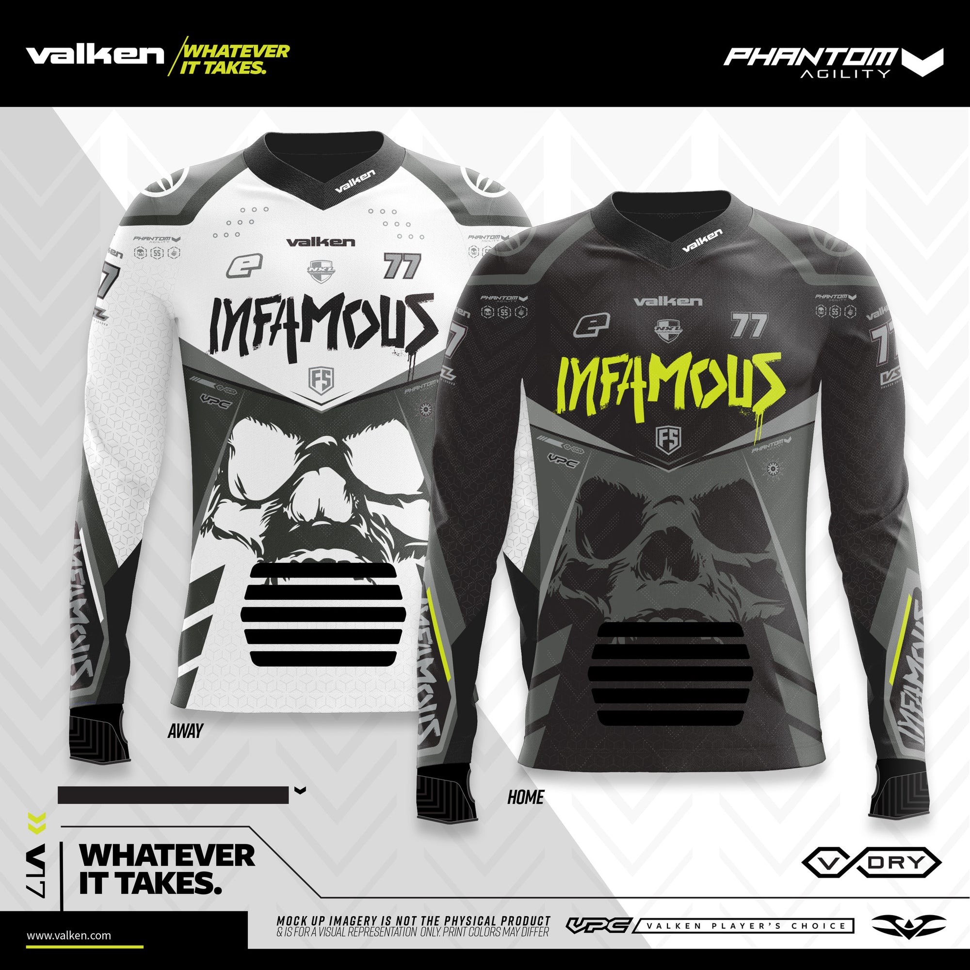 Infamous's 2017 Vegas Jerseys