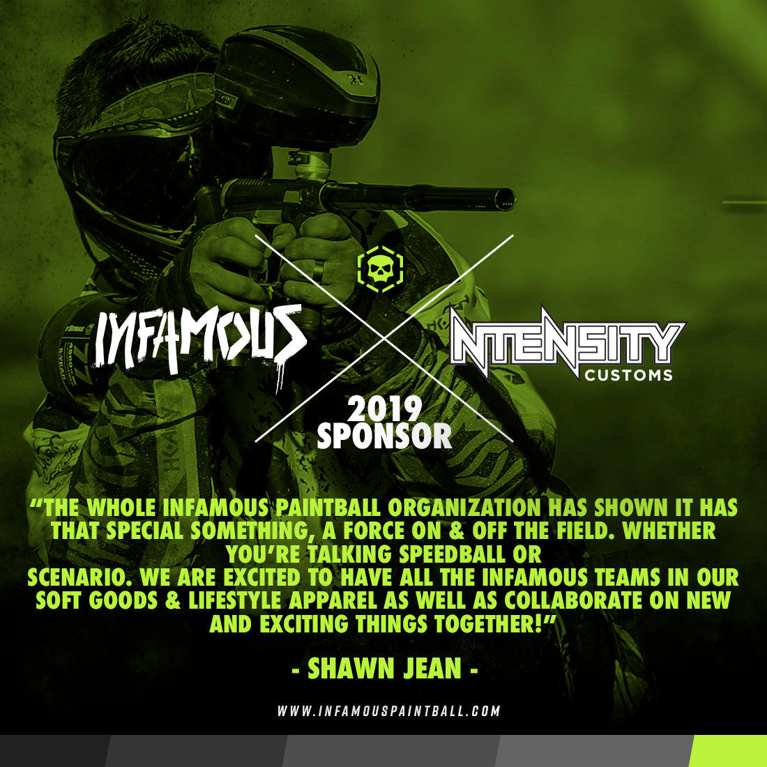 NTENSITY SPONSORS INFAMOUS FOR 2019