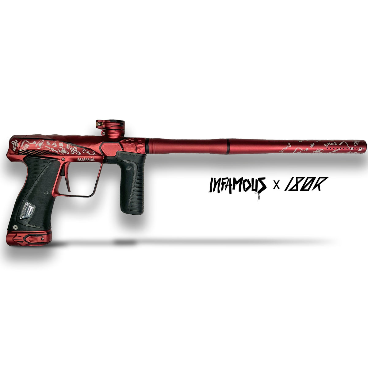 INFAMOUS DIAMOND SKULL 180R - SINALOA SNIPER (RED)