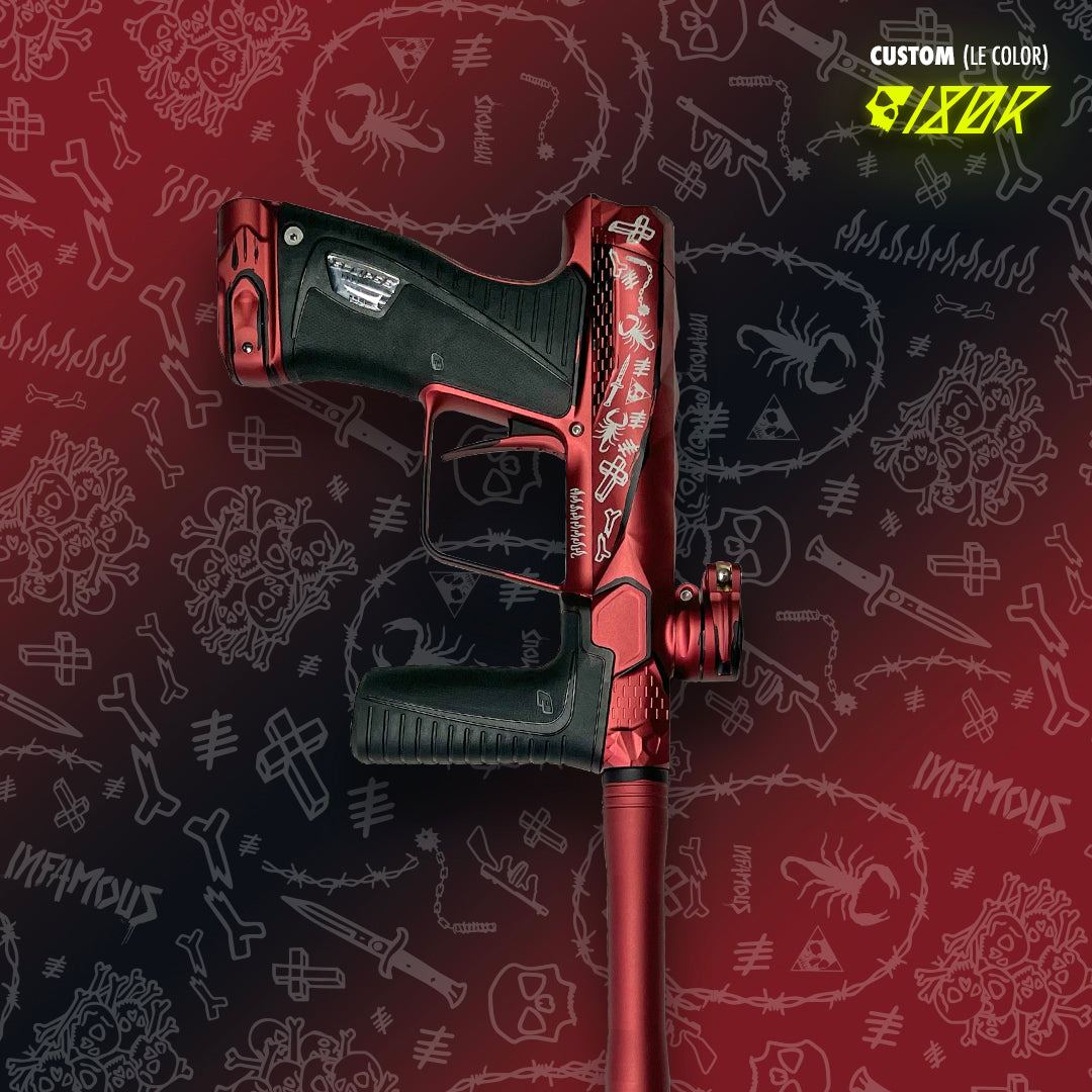 INFAMOUS DIAMOND SKULL 180R - SINALOA SNIPER (RED)