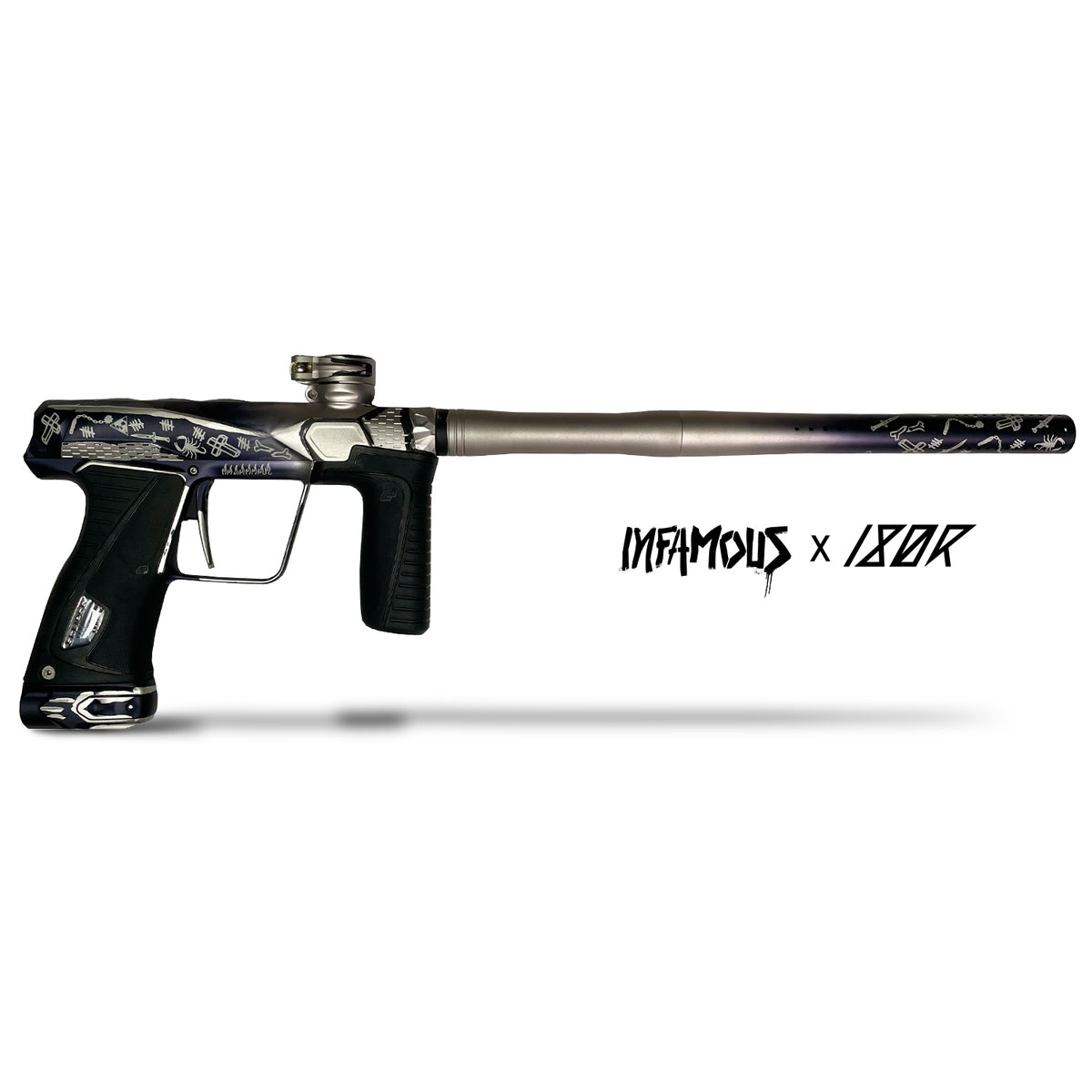 INFAMOUS DIAMOND SKULL 180R - SINALOA SNIPER (SILVER)