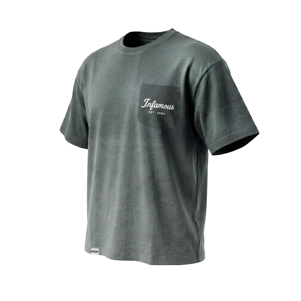 STANDARD TEE - SLATE GREY WASH