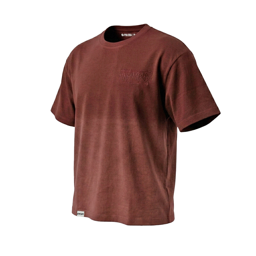 FOUNDATION TEE - RED WASH