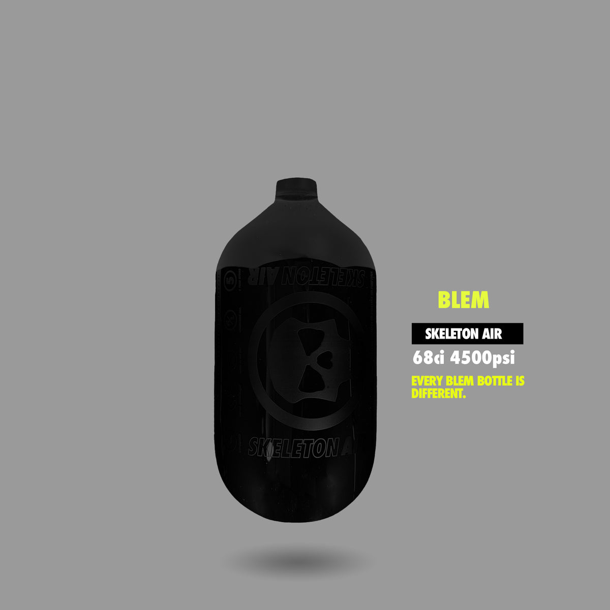 SKELETON AIR TANK 68CI (BLEM)