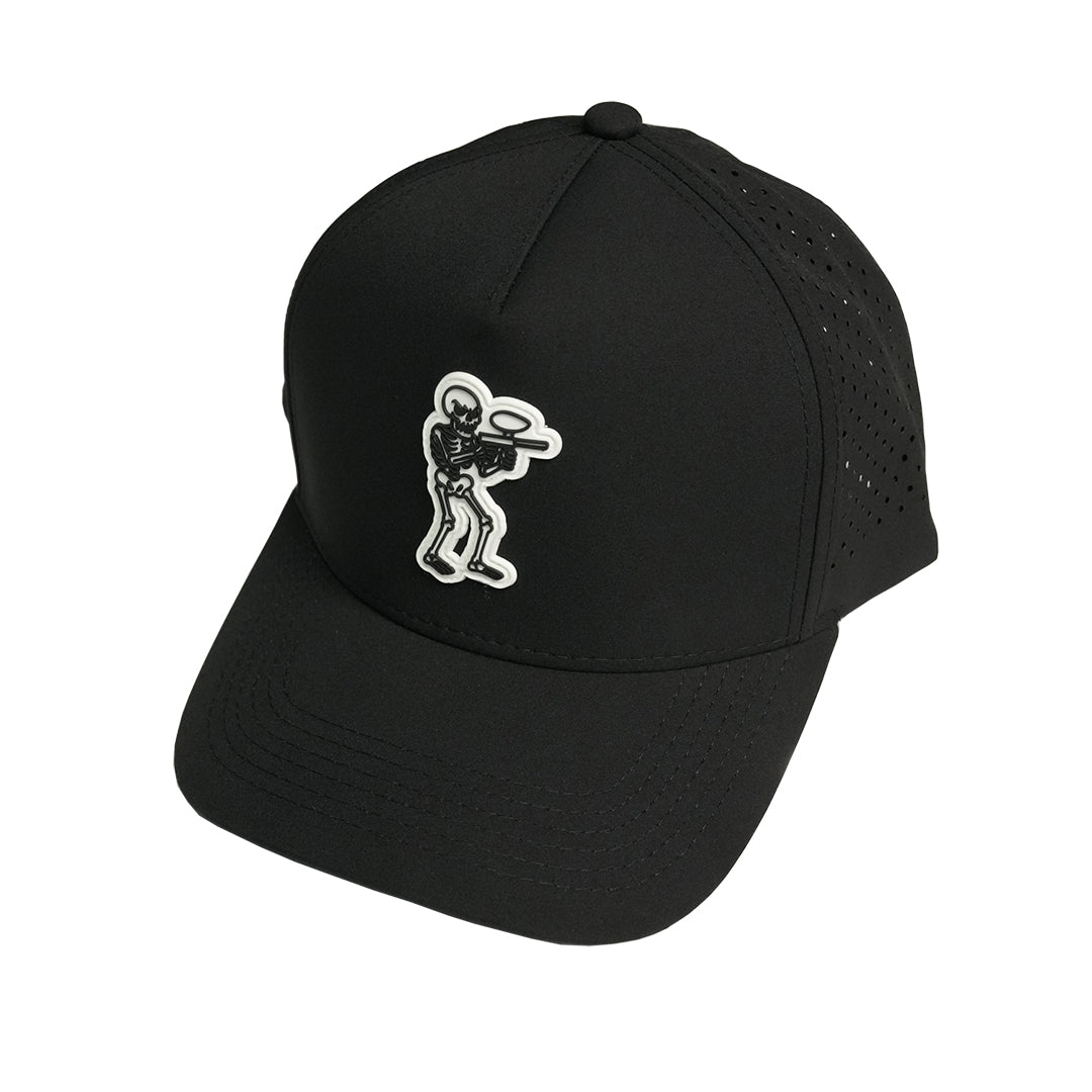 Bones Baller Weatherproof Snapback Hat - Black
