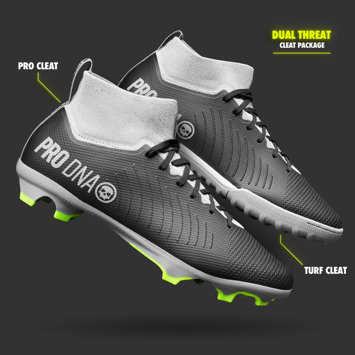 PRO DNA™ DUAL THREAT CLEAT PACK