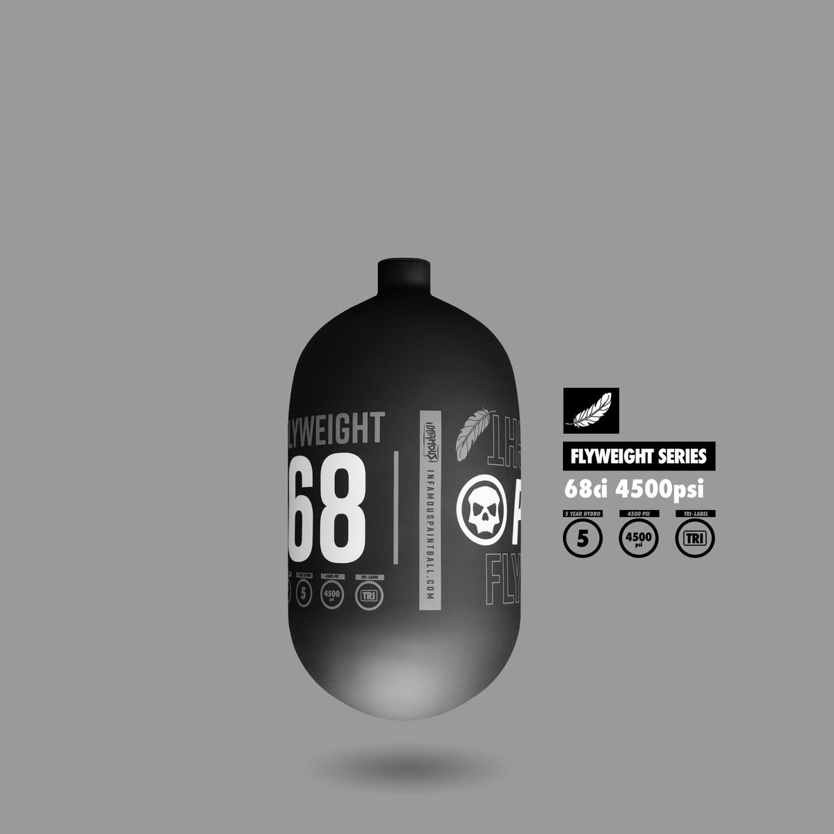 PRO DNA™ FLYWEIGHT AIR TANK 68CI - MATTE