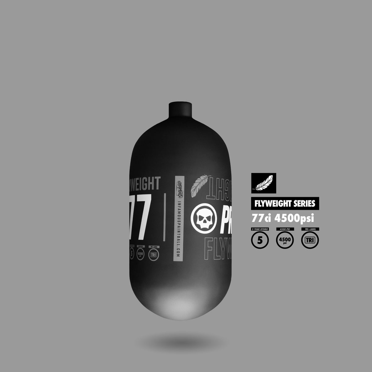 PRO DNA™ FLYWEIGHT AIR TANK 77CI - MATTE