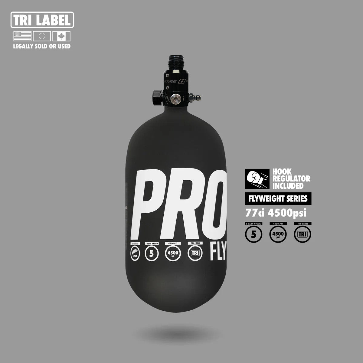 FLYWEIGHT TANK 77CI - PRO DNA + HOOK REGULATOR