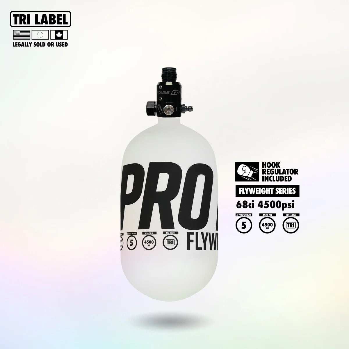 FLYWEIGHT TANK 68CI - PRO DNA + HOOK REGULATOR