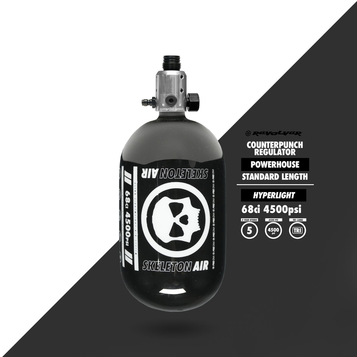 HYPERLIGHT AIR SYSTEM - GLOSS - 68CI COUNTERPUNCH STANDARD REVOLVER