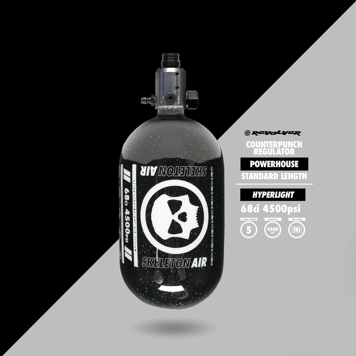 HYPERLIGHT AIR SYSTEM - GLOSS - 68CI COUNTERPUNCH STANDARD REVOLVER