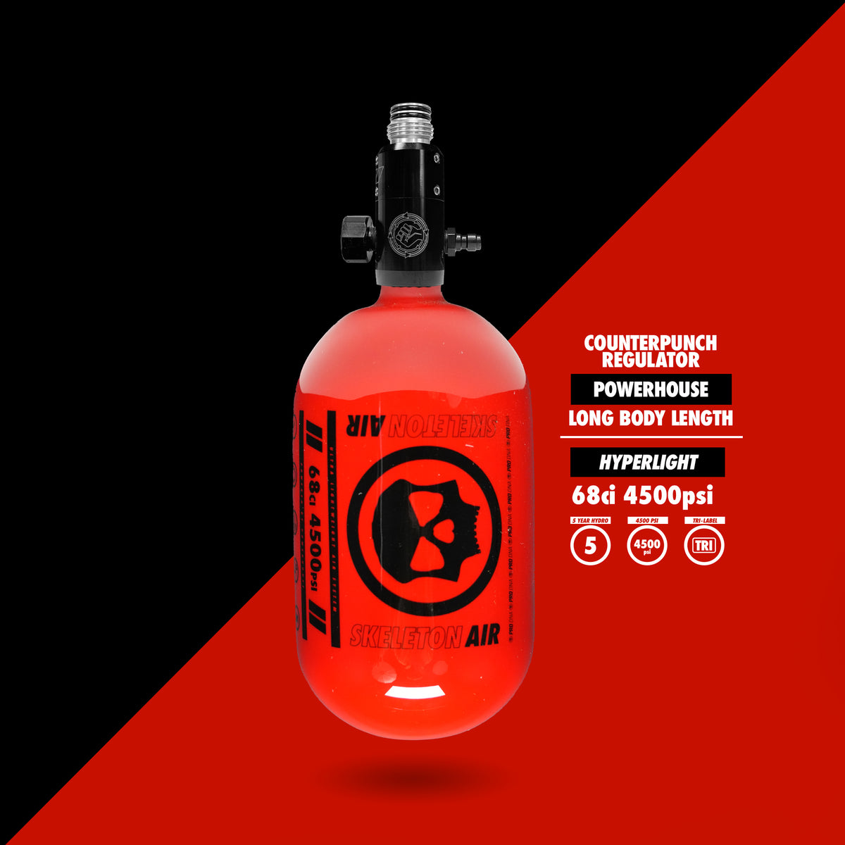 HYPERLIGHT AIR SYSTEM - GLOSS - 68CI COUNTERPUNCH LONG BODY