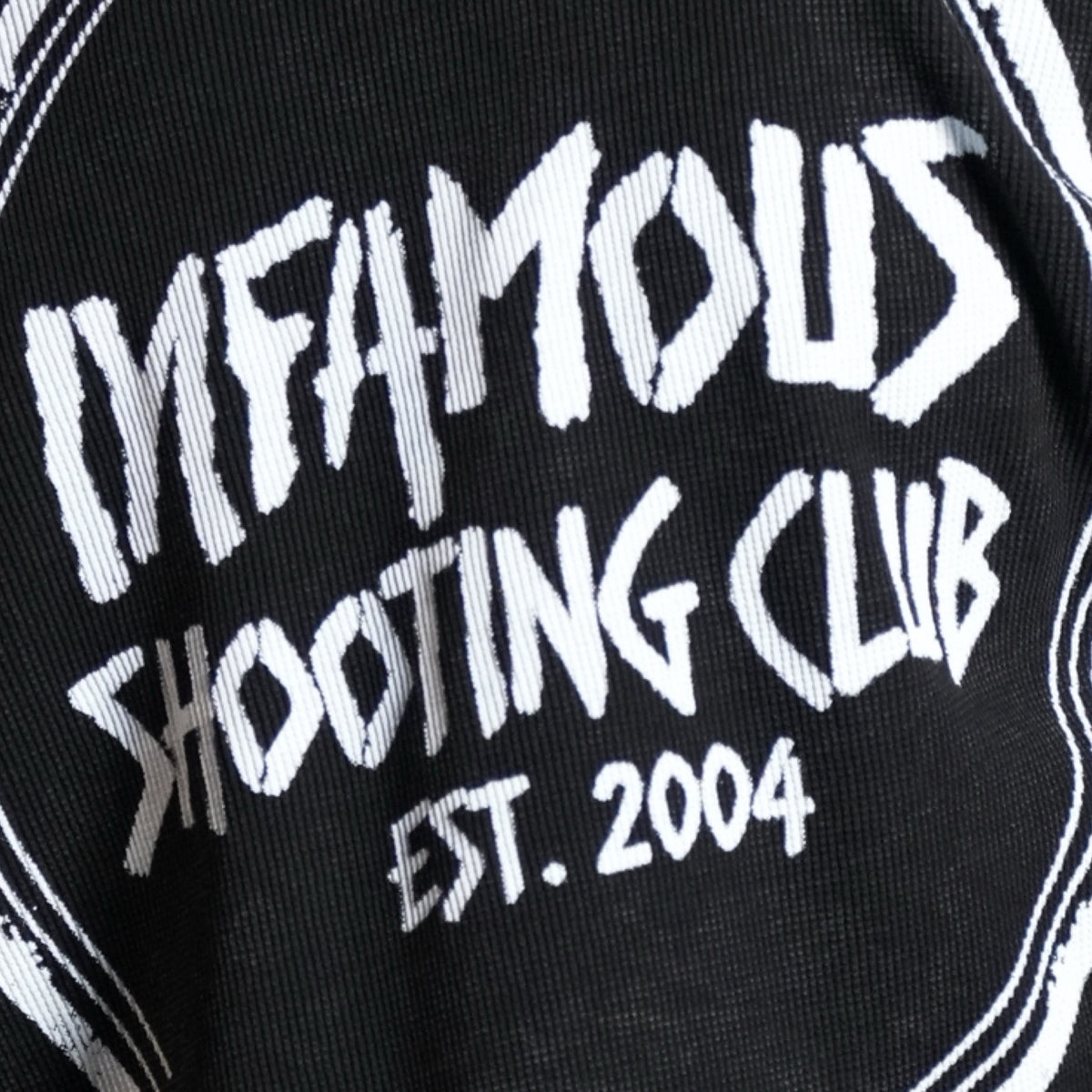 FOUNDATION WAFFLE TEE – BLACK WASH