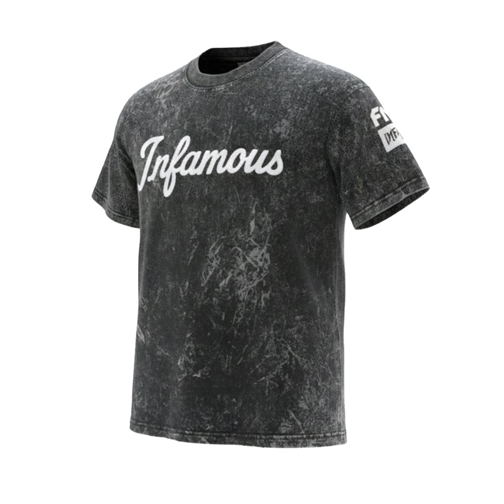 OVERSIZED T-SHIRT - INFAMOUS CURSIVE