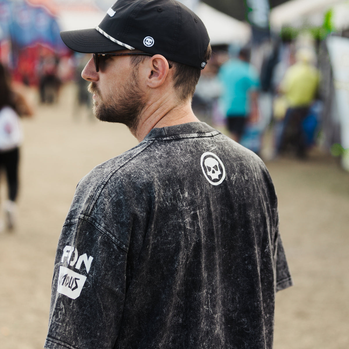 OVERSIZED T-SHIRT - INFAMOUS CURSIVE