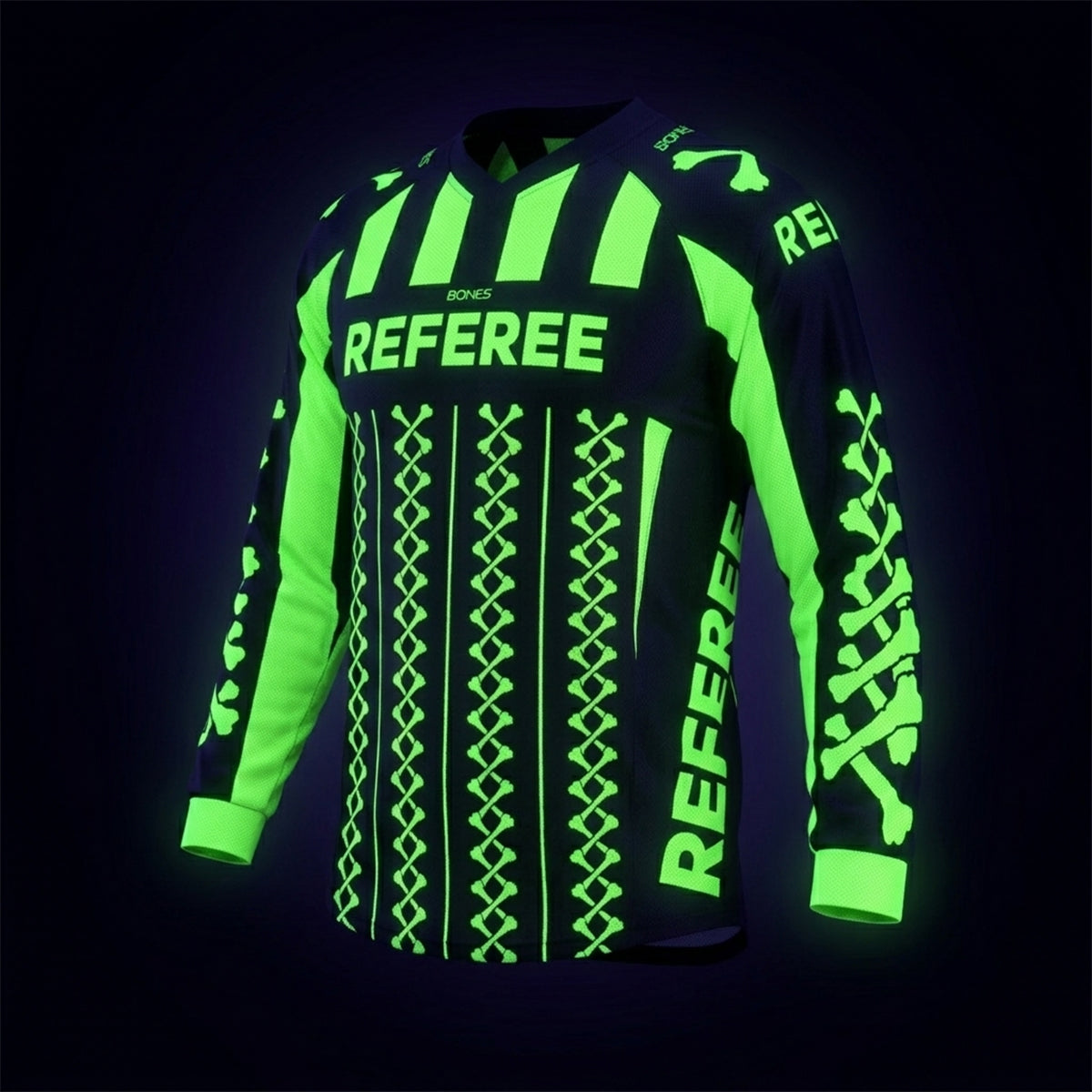BONES UV MESH REF JERSEY - NEON GREEN