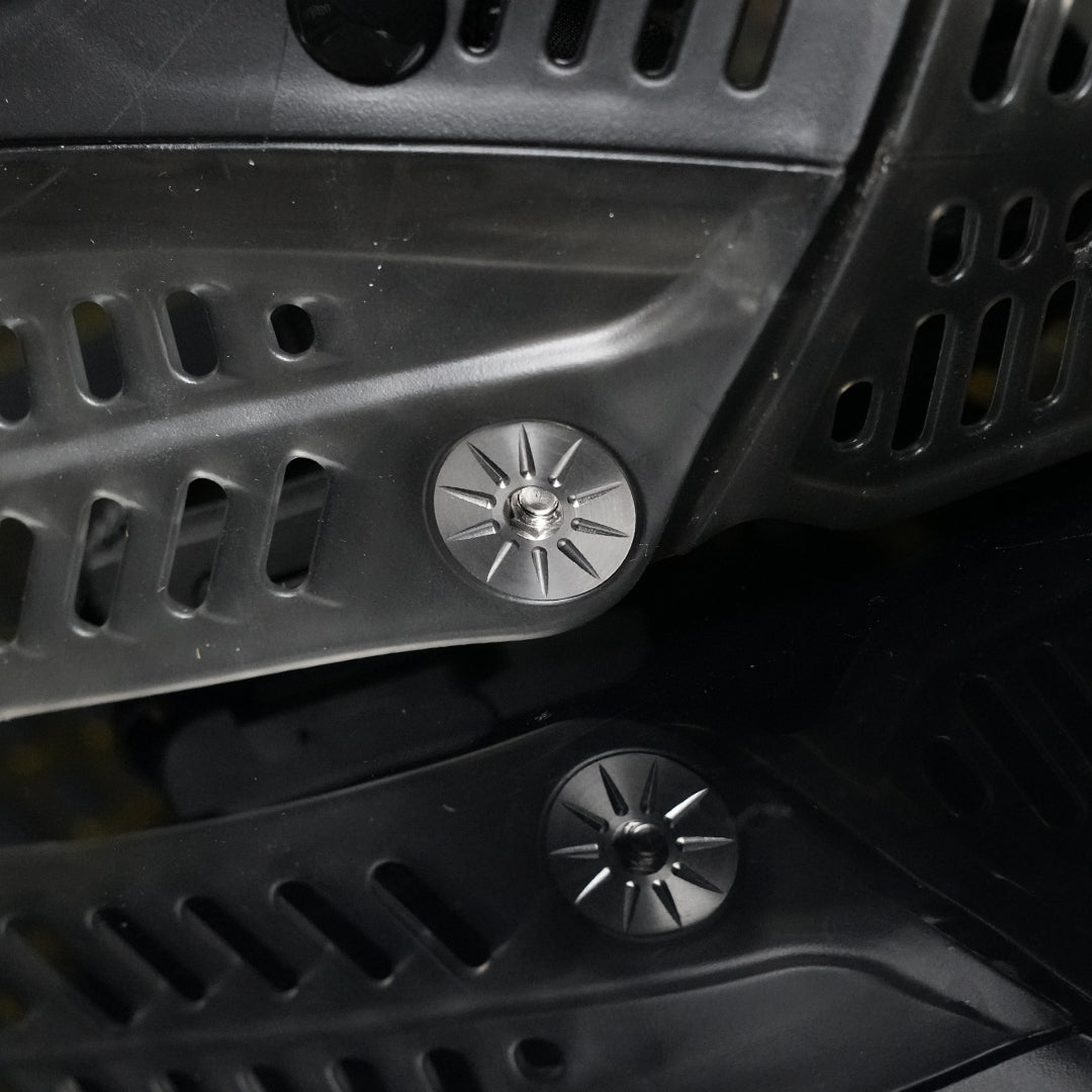 PRO DNA™ Stainless Steel Flush-Mount Flex Nuts (2-Pack)