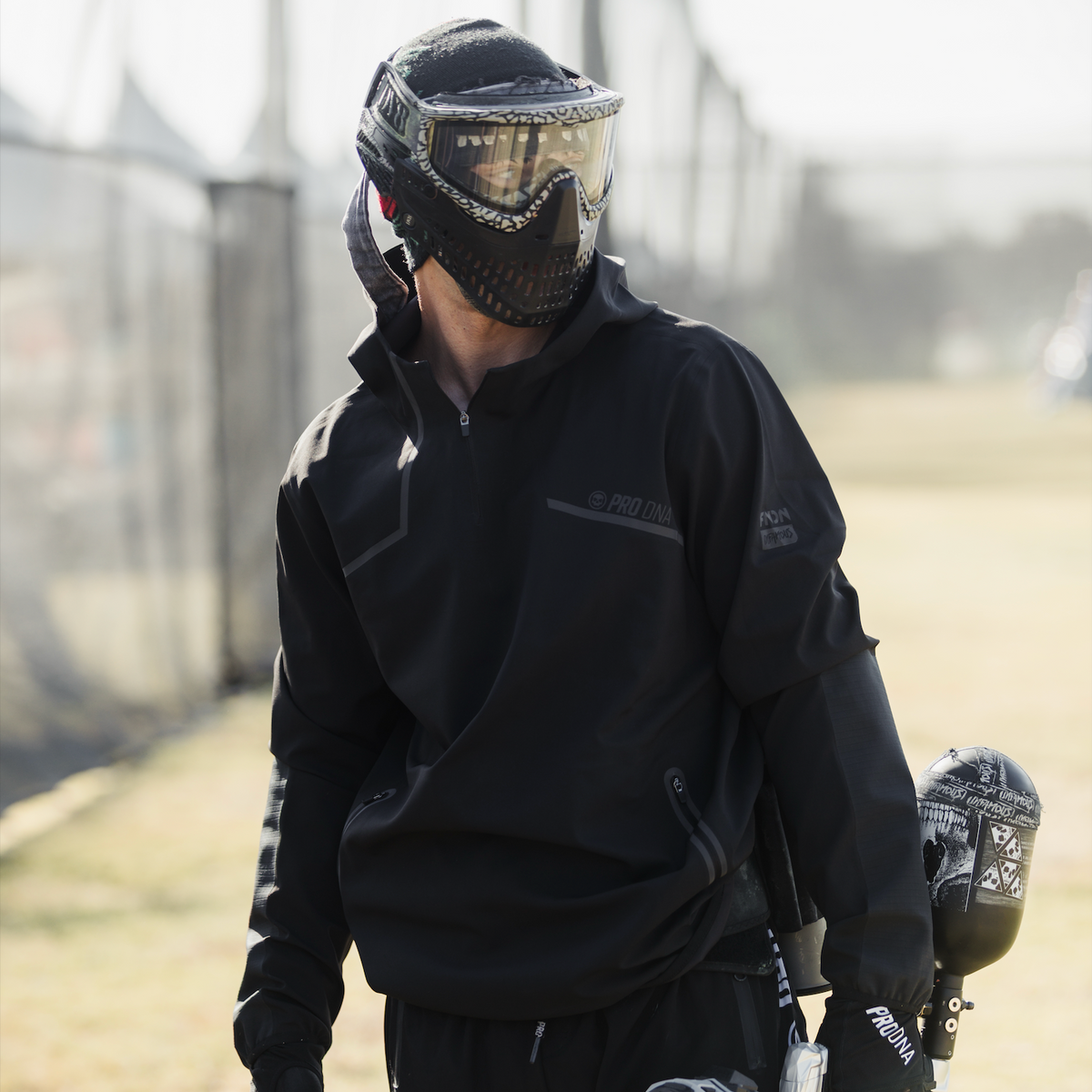 PRO DNA™ SPEC-1 SOFT SHELL PLAYING HOODIE - BLACK