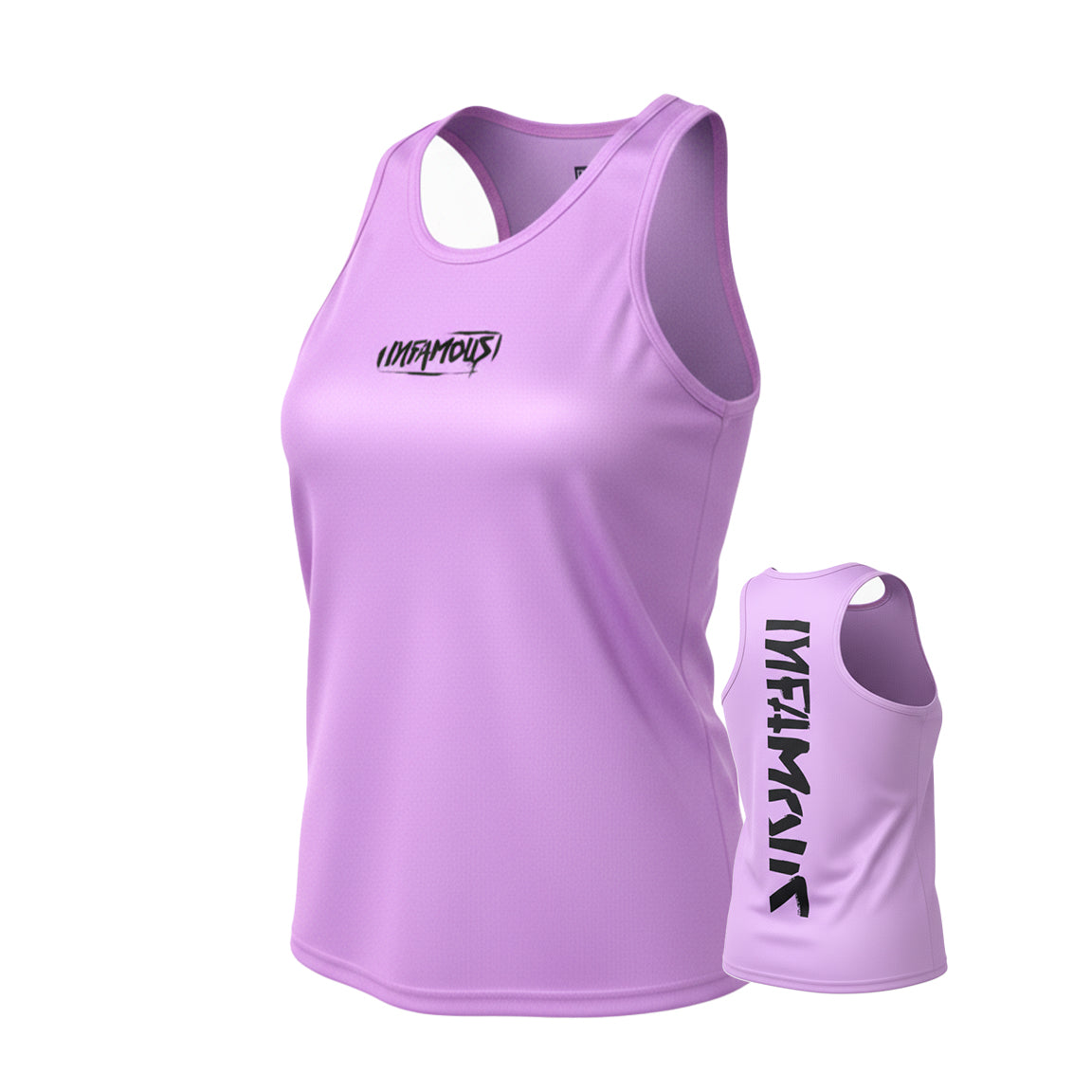 DryFit Tank Top - Womens Infamous Logo Pink