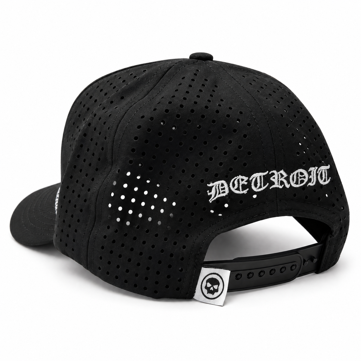 INFAMOUS™ Snapback Hat - Skull Horseshoe - Black