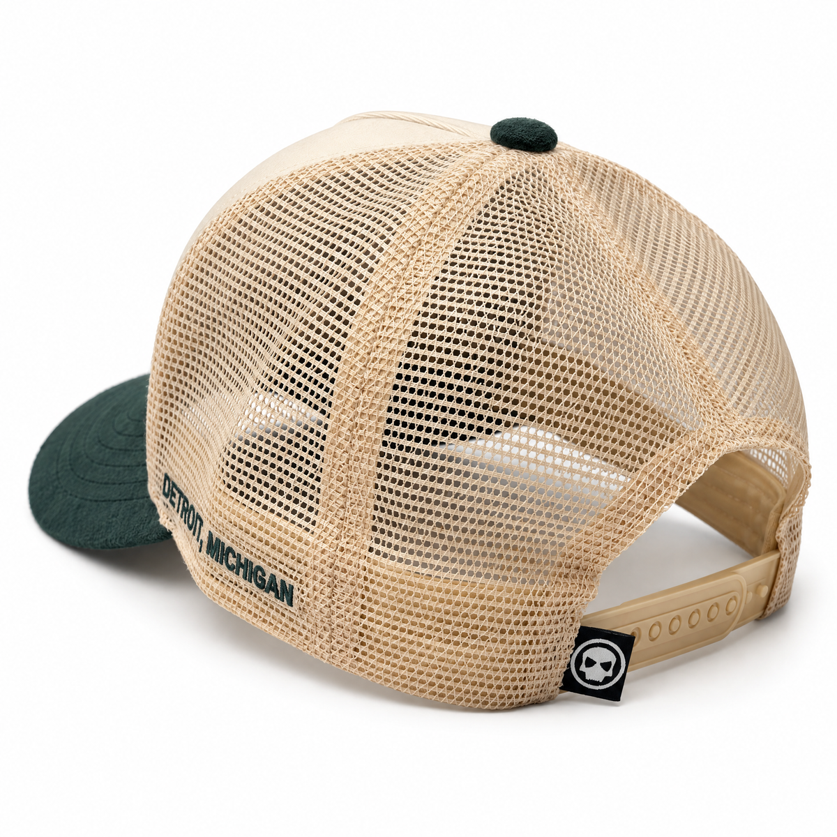 INFAMOUS™ Snapback Suede Hat - Studios - Neutral/Forest