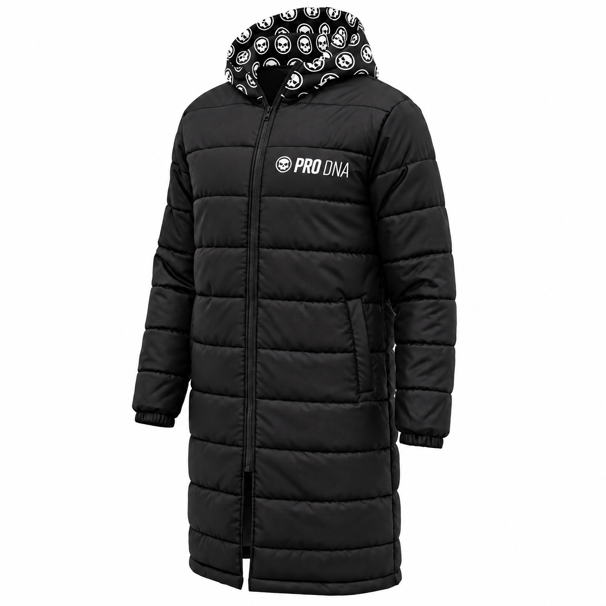 PRO DNA™ SIDELINE COACH'S PARKA - BLACK/SKULL