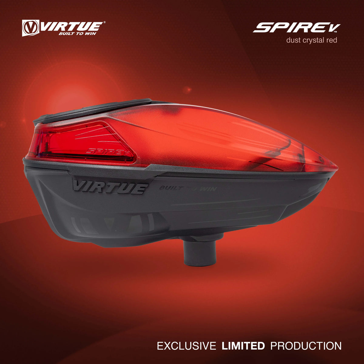 VIRTUE SPIRE 5 (V) LOADER - DUST CRYSTAL RED BLACK
