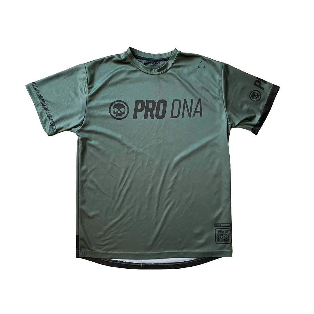 DryFit Tech T-Shirt - PRO DNA Olive Infamous Paintball