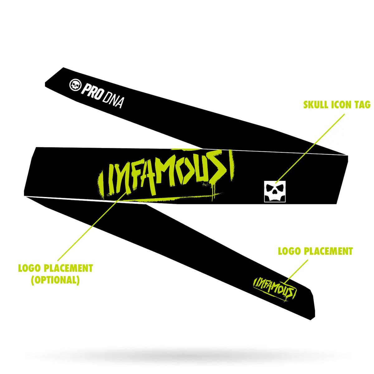 Custom Team Headband - Qty 30 Infamous Paintball